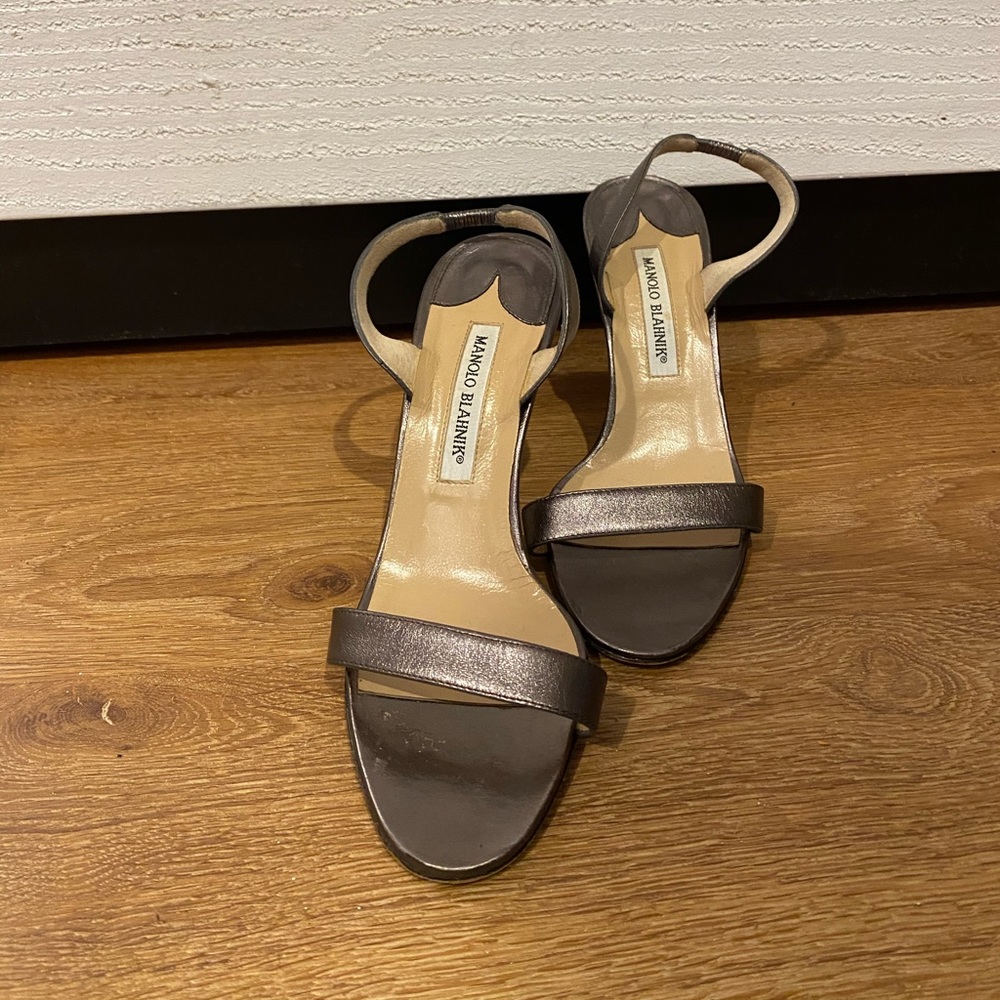 Manila Blahnik strap Sandal